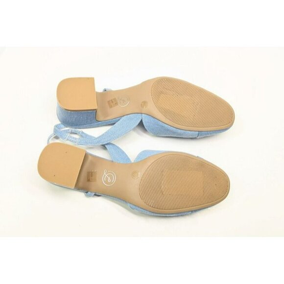 Chinese Laundry Rozie Women's Denim Slingback Pump Size 10 (MSRP $80) - Picture 7 of 7